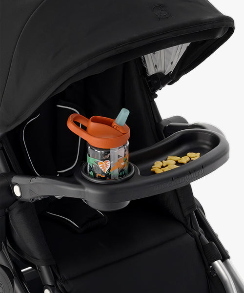 Clip on tray for stroller on sale