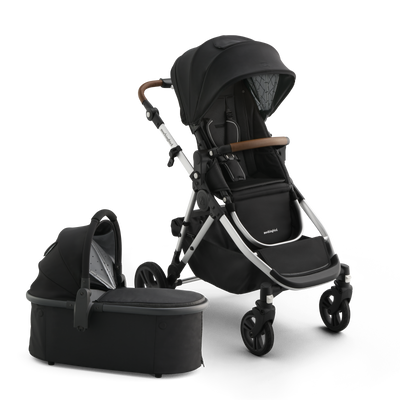 Single-to-Double Stroller 3.0 + Bassinet Bundle