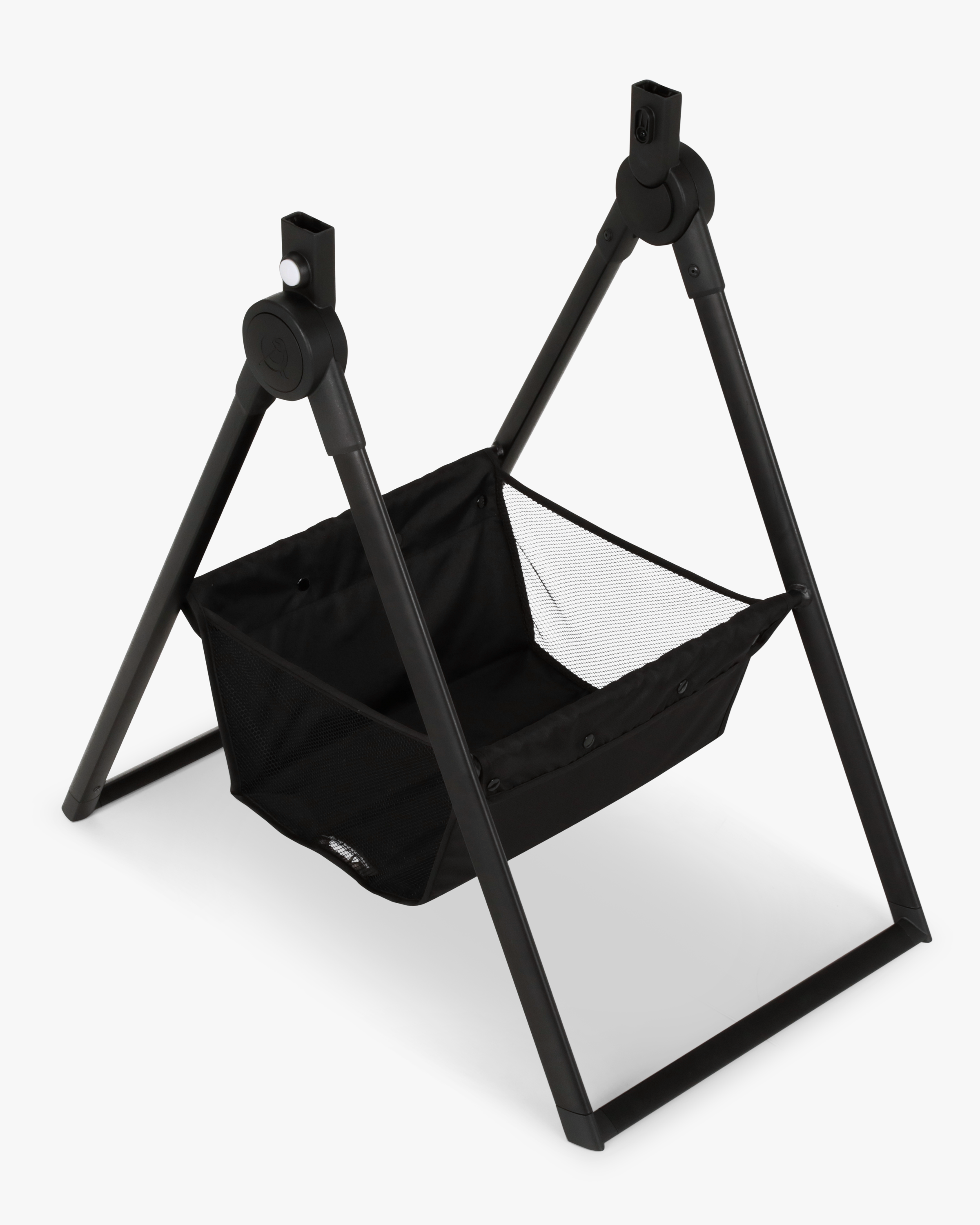 Mockingbird Stroller bassinet stand in black