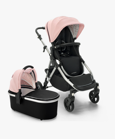 Single-to-Double Stroller 2.0 + Bassinet Bundle - Bloom