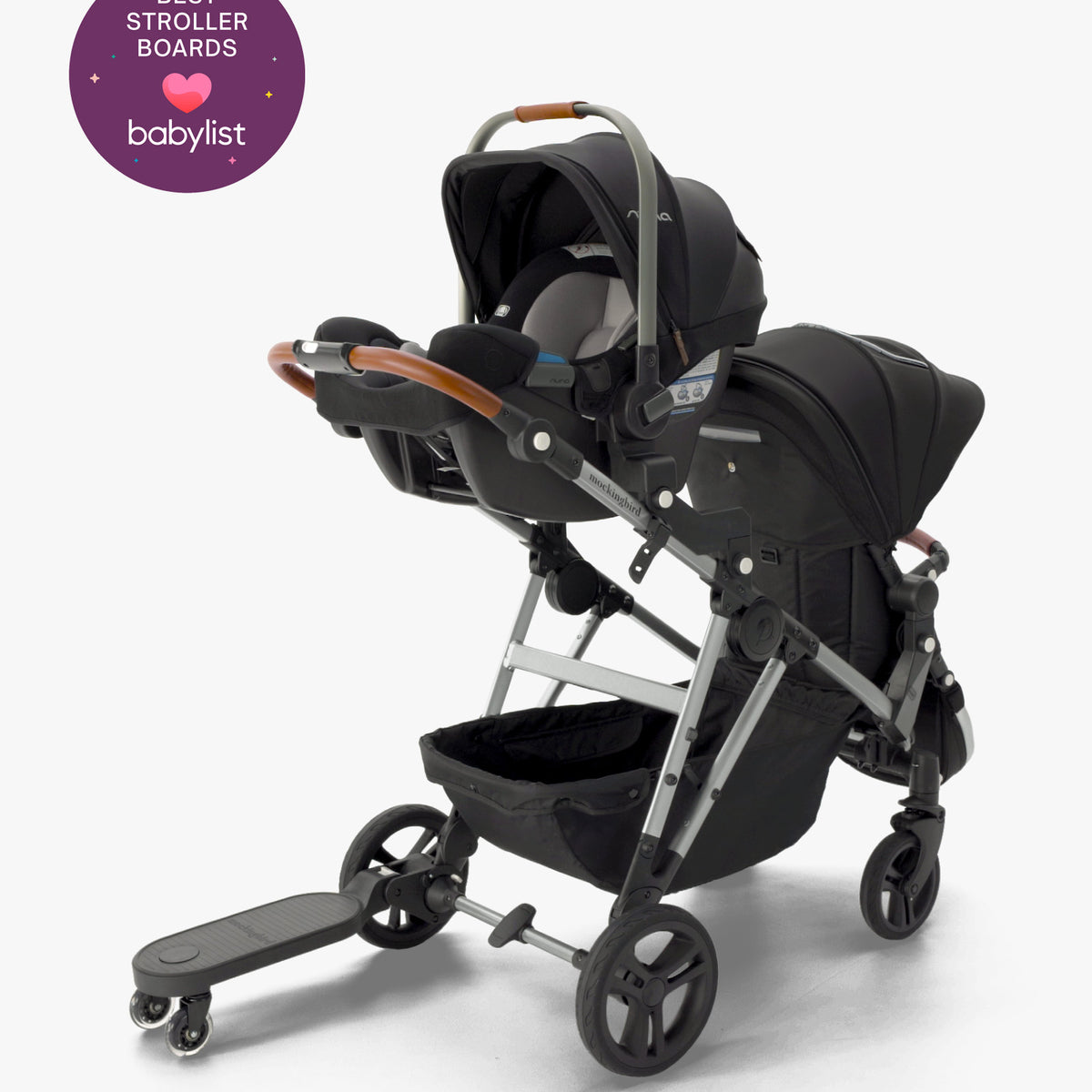 mockingbird stroller car seat attachment Mockingbird Riding Board Stroller Accessory (See Description)