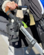 Empty cupholder attached to mockingbird stroller